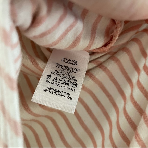 Obey Striped Bodysuit - Picture 4 of 6